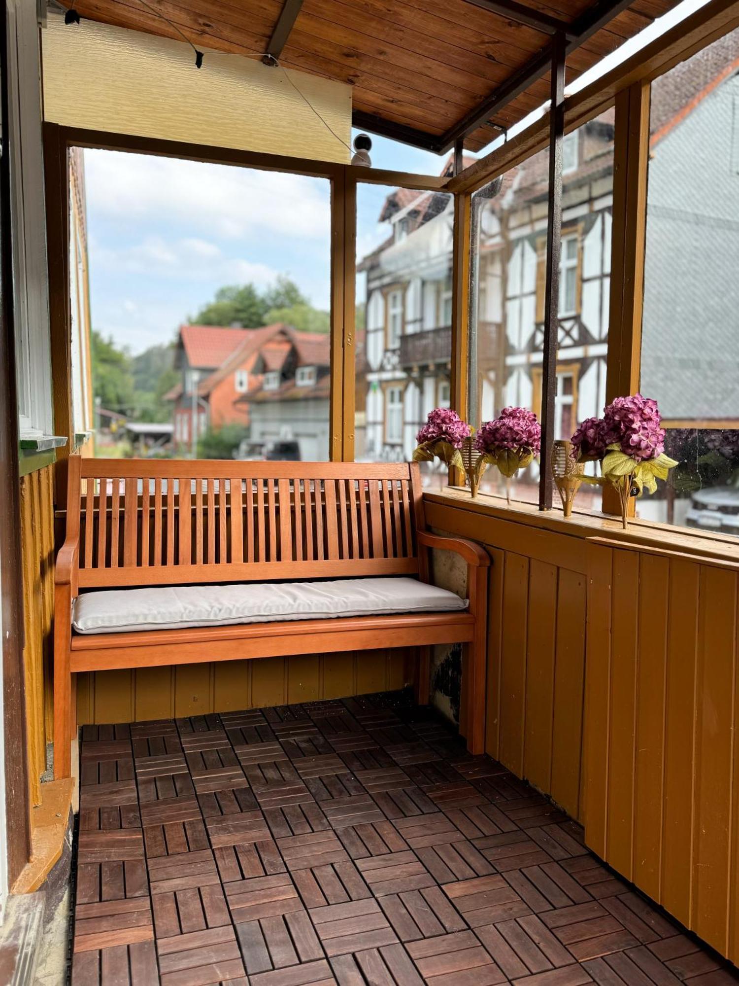 Haus Ludwig - Saniertes Fachwerkhaus Im Harz - 12 Personen Βίλα Thale Εξωτερικό φωτογραφία
