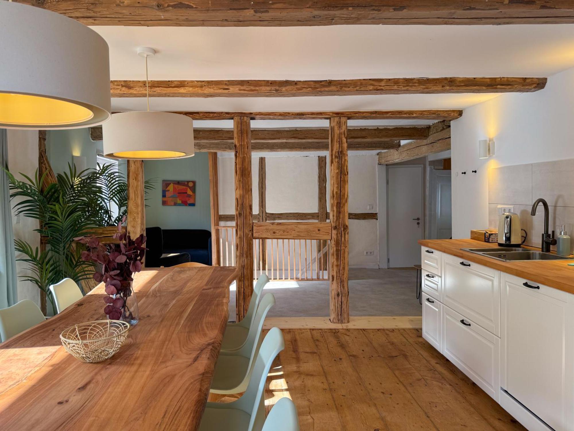 Haus Ludwig - Saniertes Fachwerkhaus Im Harz - 12 Personen Βίλα Thale Εξωτερικό φωτογραφία