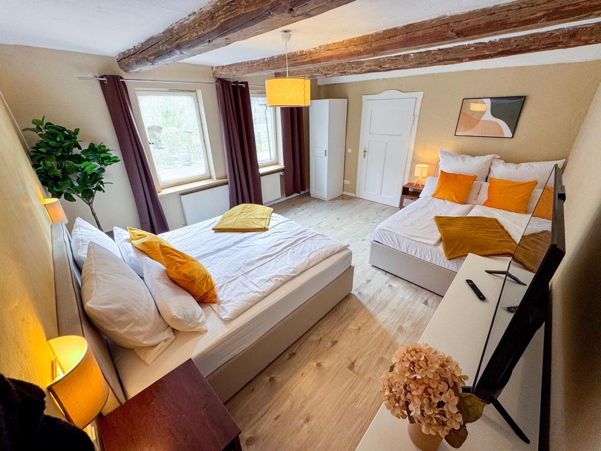 Haus Ludwig - Saniertes Fachwerkhaus Im Harz - 12 Personen Βίλα Thale Εξωτερικό φωτογραφία