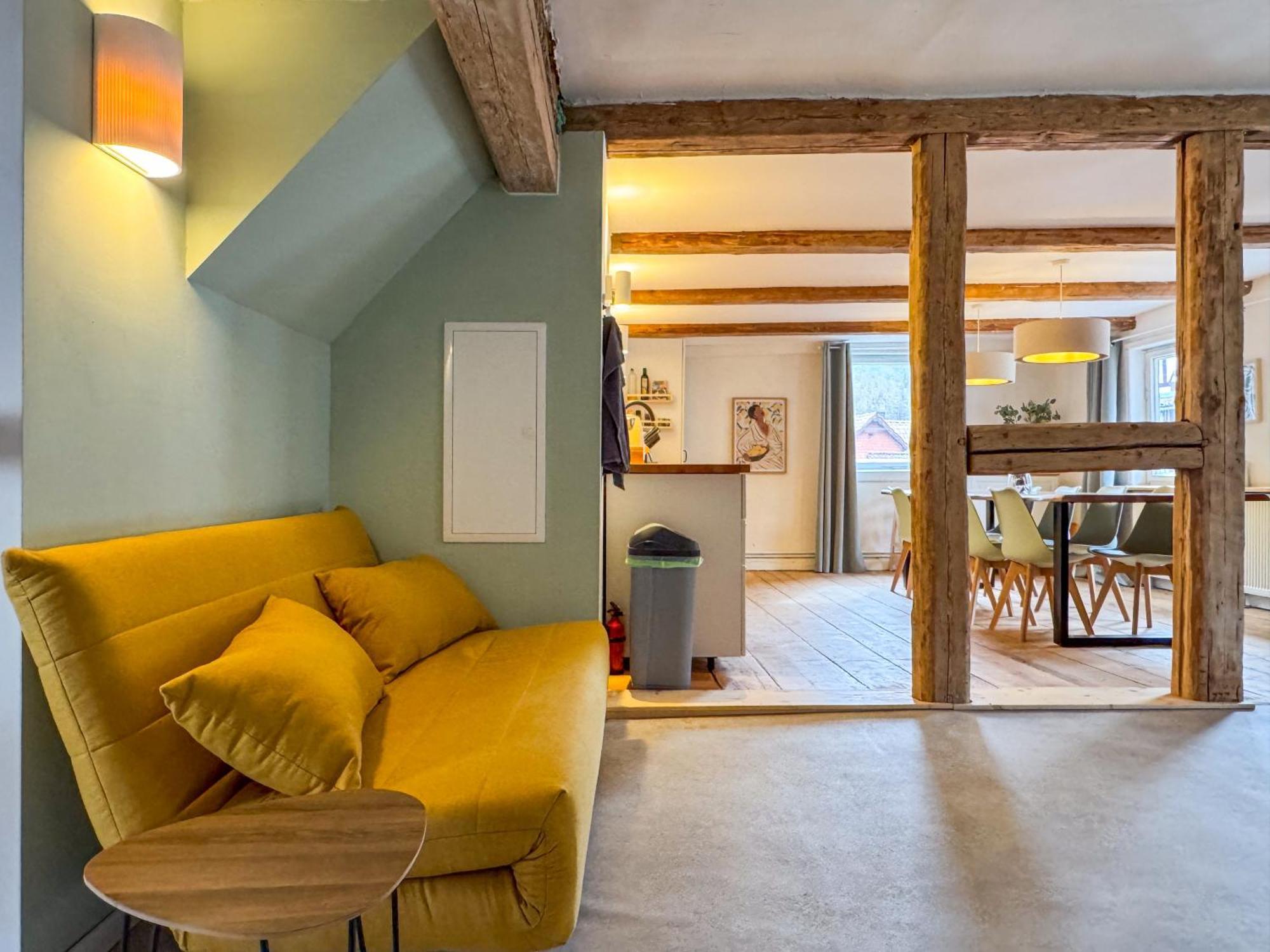 Haus Ludwig - Saniertes Fachwerkhaus Im Harz - 12 Personen Βίλα Thale Εξωτερικό φωτογραφία